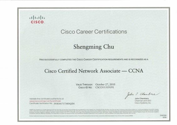 思科Cisco CCNA